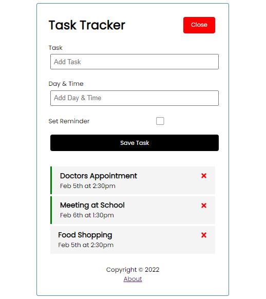 task tracker